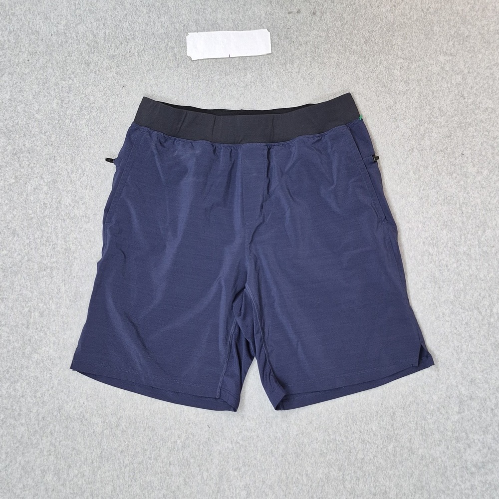 Fabletics Activewear Shorts 30 Navy The Franchise 9" Inseam